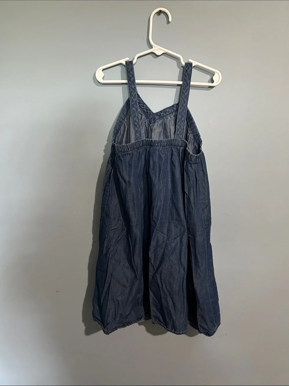 💐 10 for $50 The Children's Place Navy Blue Sleeveless Cotton Sundress